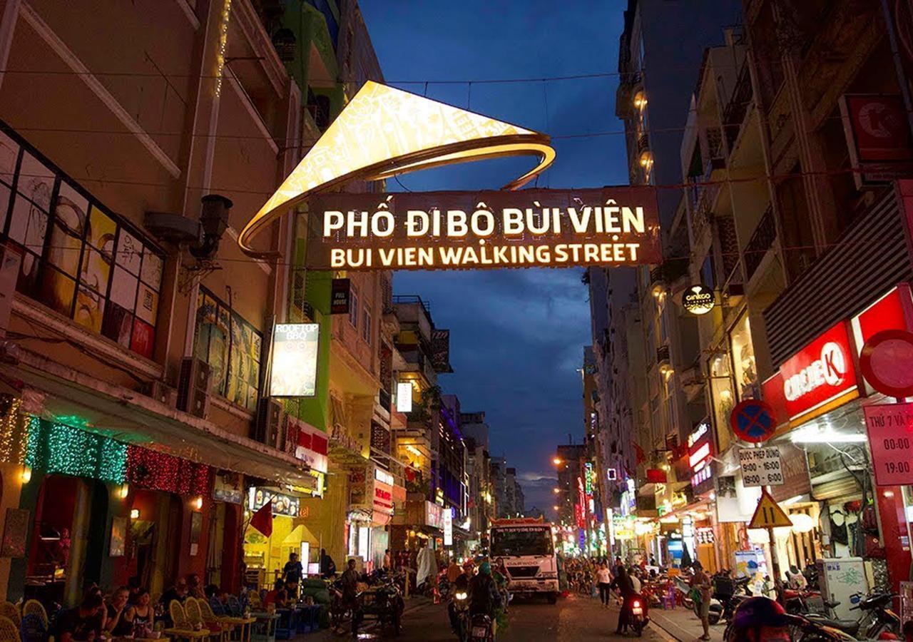 Bui Vien Hostel Ho Či Minovo Město Exteriér fotografie